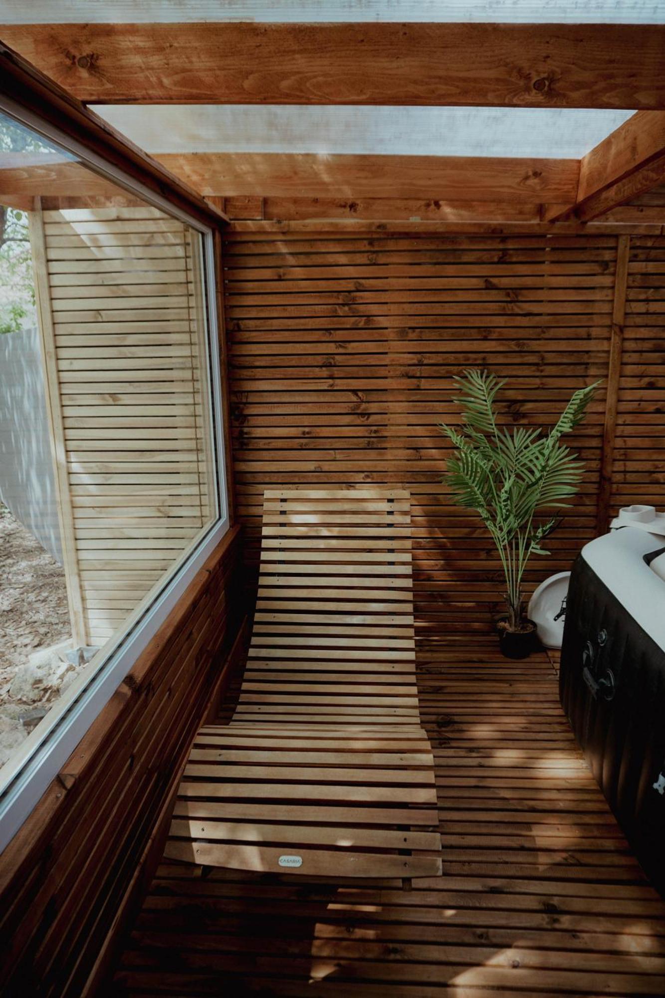 Le Chalet Tipi Avec Jacuzzi Et Jardin Troyes Buitenkant foto